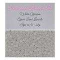Opaque White 03050 Preciosa 11/0 Seed beads