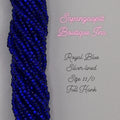 Royal Blue Silver-Lined - Size 11/0