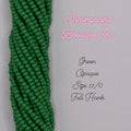 Green Opaque - Size 11/0