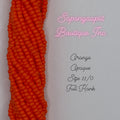 Orange opaque - Taille 11/0