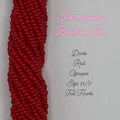 Dark Red Opaque - Size 11/0