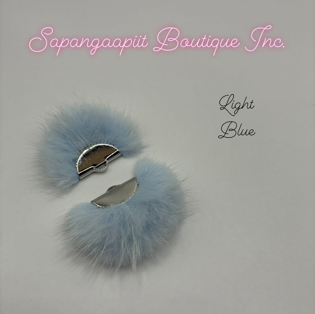 Mink Fur - Silver Tassel