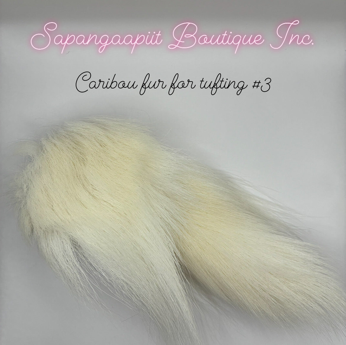 Caribou Fur for Tufting