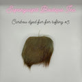 Caribou Dyed Fur for Tufting