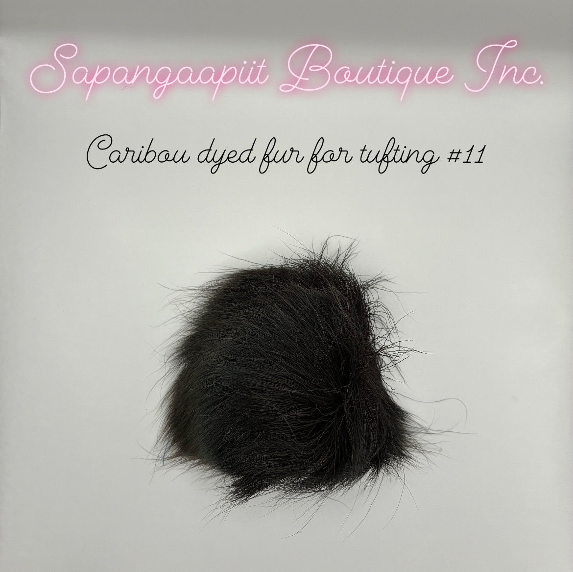 Caribou Dyed Fur for Tufting
