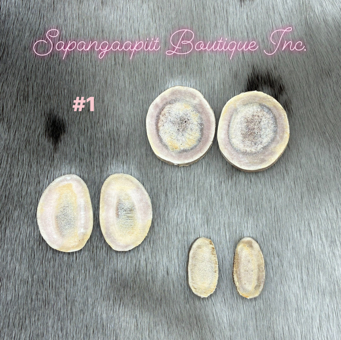 Caribou Antler Slice sets
