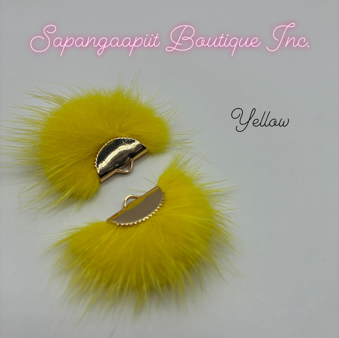 Mink Fur - Gold Tassel