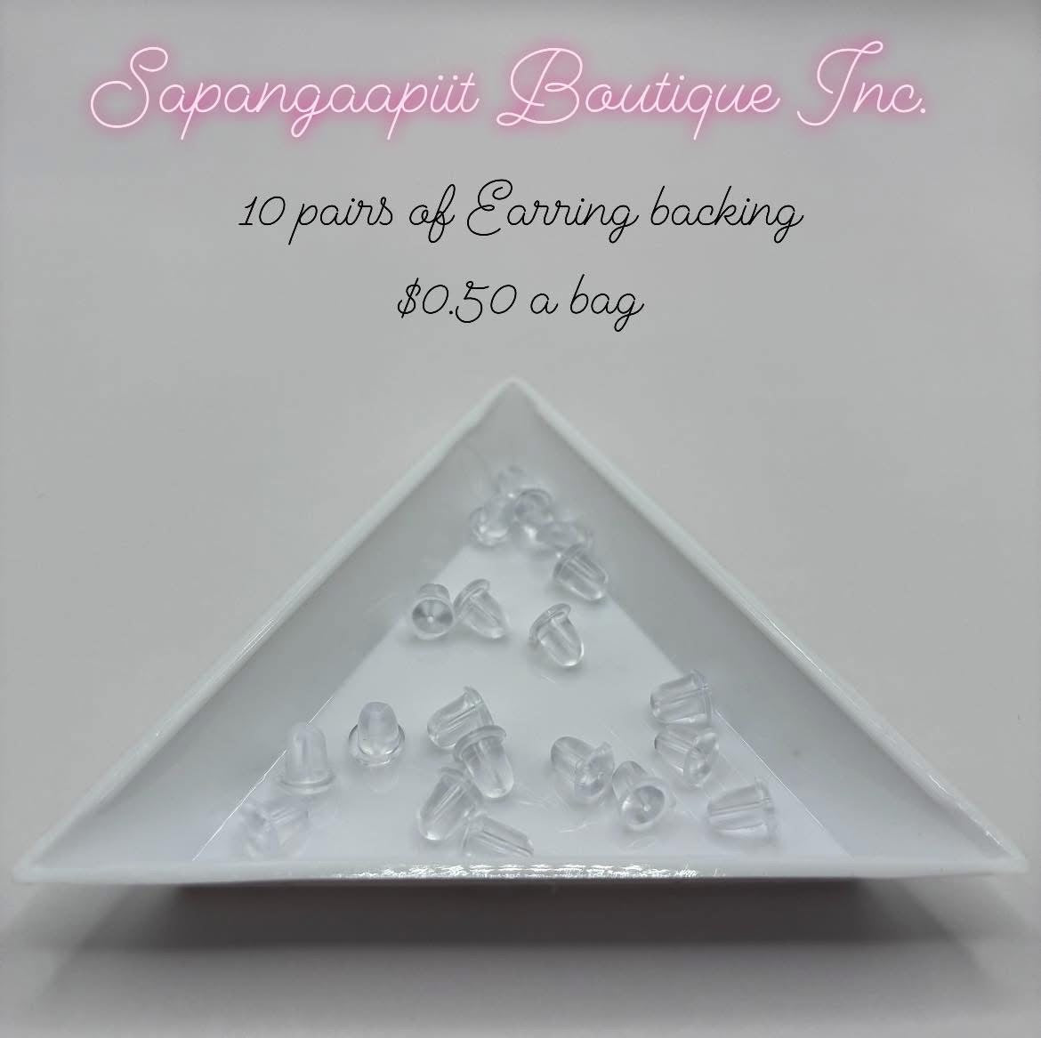 10 pairs of Earring backing